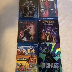 Marvel and DC Blu-ray Collection